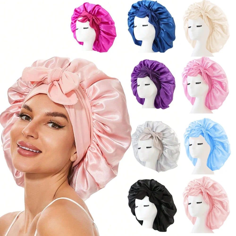 Adjustable Satin Bonnet 4