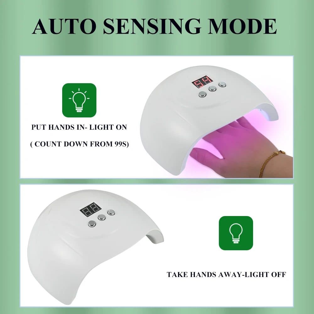 USB UV/LED Nail Lamp 4